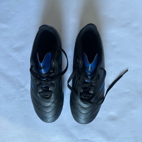 adidas Other - Adidas Boy’s Black and Blue Soccer Shoes